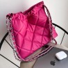 Hera Bag Cadena Plata Color Fucsia