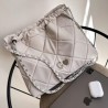 Hera Bag Cadena Plata Color Latte