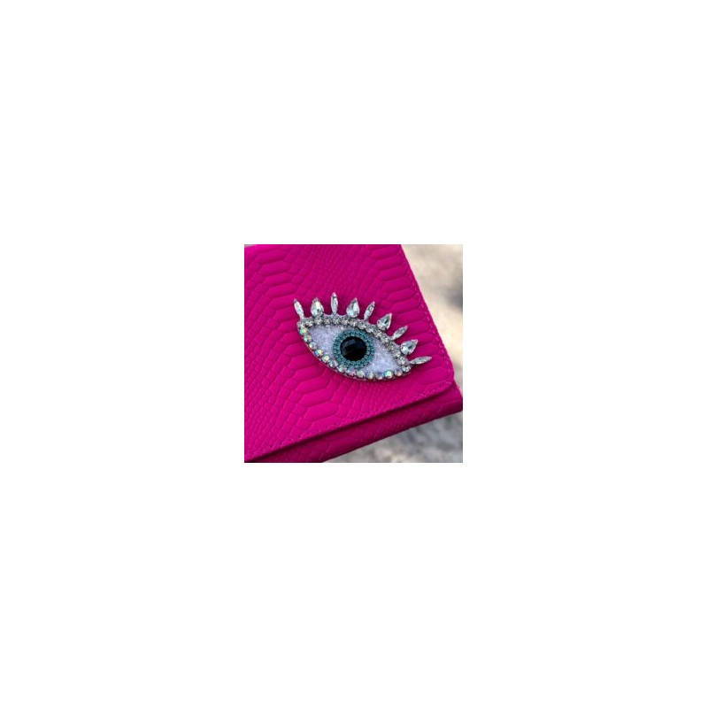 Herraje Eye Blanco + Tornasol 100% Cristal