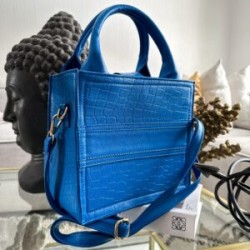 Atenea Tote Azul Eléctrico