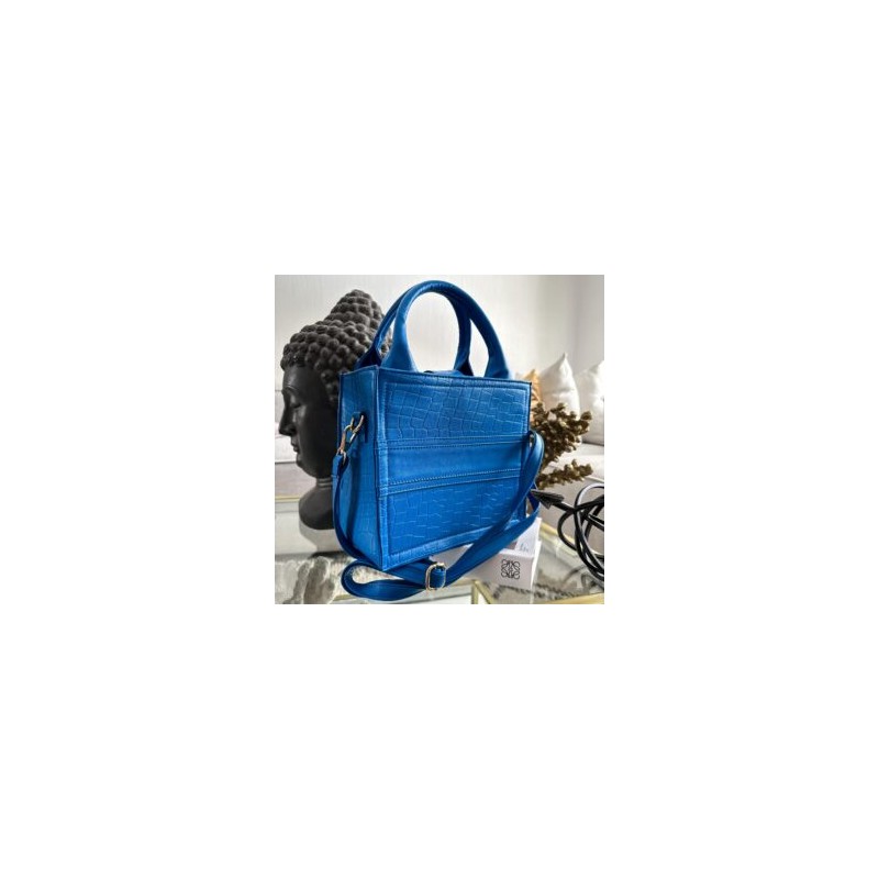 Atenea Tote Azul Eléctrico