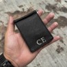 Money Clip Wallet Man Black