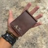 Money Clip Wallet Man Crazy Brown – Wine