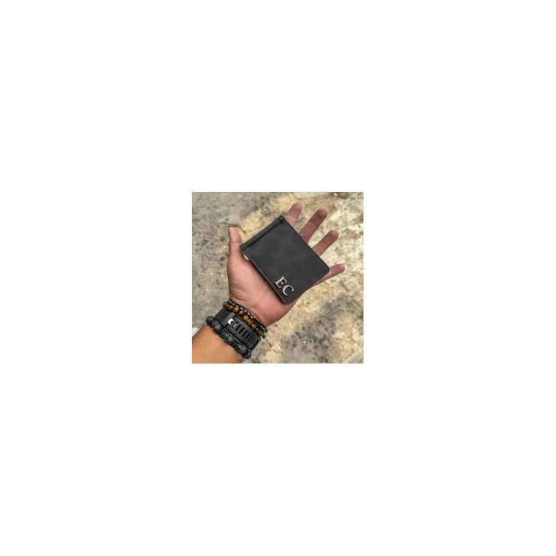 Money Clip Wallet Man Oxford