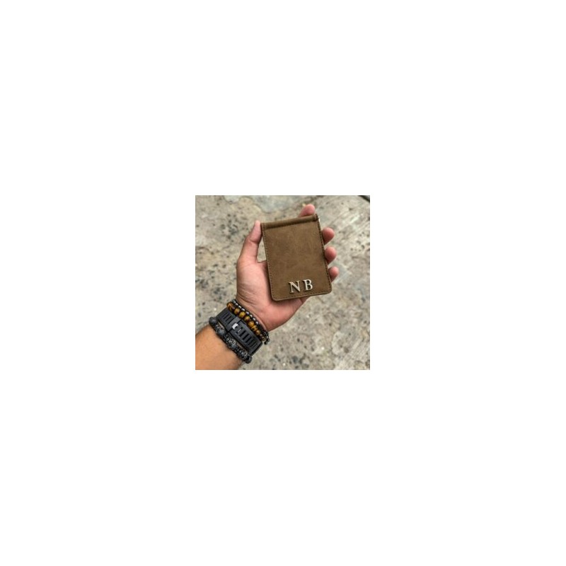 Money Clip Wallet Man Topo