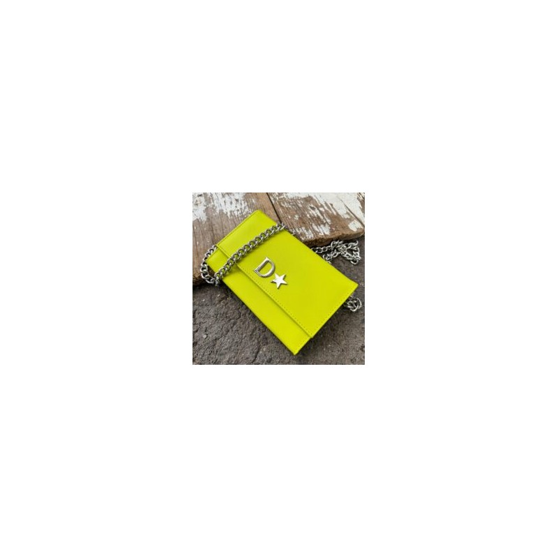 Aura Clutch – Bag Lima Cadena Chunky Plata