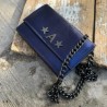 Aura Clutch – Bag Marino Cadena Chunky Negro