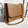 Bolso GAIA (CADENA CHUNKY ORO) Avellana