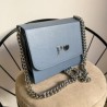 Bolso GAIA (Cadena Chunky Plata) Blue Jeans