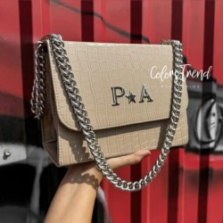 Bolso GAIA (Cadena Chunky Plata) Drilo Miga