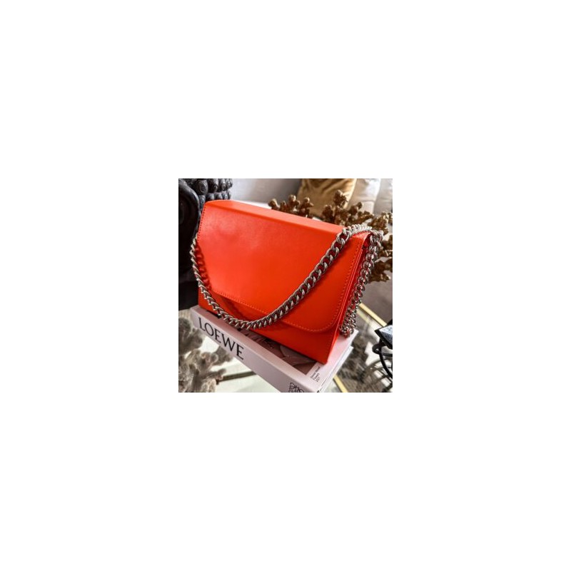 Bolso Gaia(Cadena Chunky Plata) Orangina